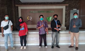Ketua DPC PWRI Bogor Kunjungi Pasien Khoirunisa