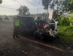 Tabrakan Beruntun di Cilacap, Pengemudi Minibus Tewas