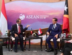 KTT ASEAN Ke-42, Presiden Jokowi-PM Timor Leste Bahas Kerjasama Ekonomi